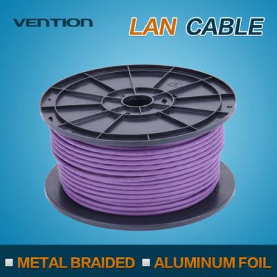 China Twisted Pair Double Shielded CAT7 RJ45 Network Cable , LAN / Ethernet Cable Patch Cords for sale
