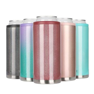 China Sustainable Wholesale 12oz Double Wall Stainless Steel Sublimation Travel Insulated Coffee Tumbler Cups With Custom Logo for sale