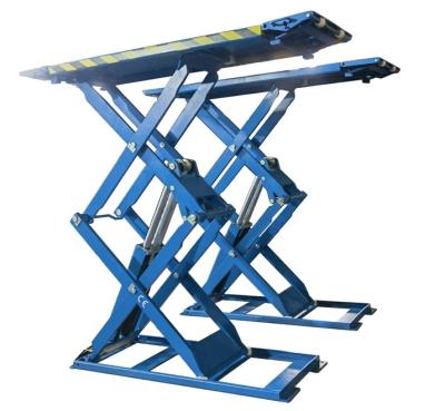China 72 pulgadas de altura de tijeras de vehículo elevación de tijeras elevador 670 mm de ancho de la mesa en venta
