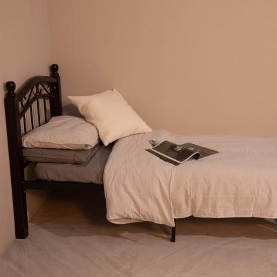 China (Other) Factory Direct Sale Customized Wholesale Heavy Duty Steel Metal Adjustable Single Bed Home Furniture for sale
