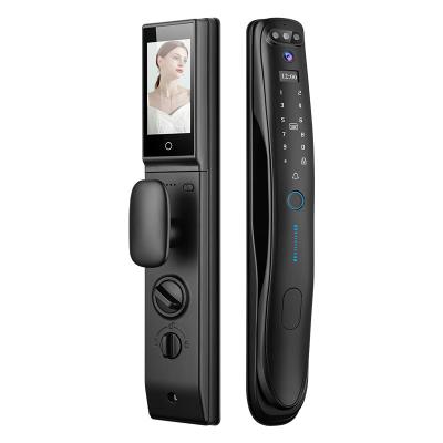 China S931MAX fechadura automática de porta com 3D Face ID Tuya Wifi Video Intercom código de impressão digital cartão-chave à venda