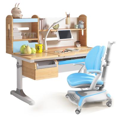 China New Arrival Ergonomic Adjustable Height Hot Selling DAYOU Kids Study Desk And Chair Set For Kids Bedroom Furniture for sale
