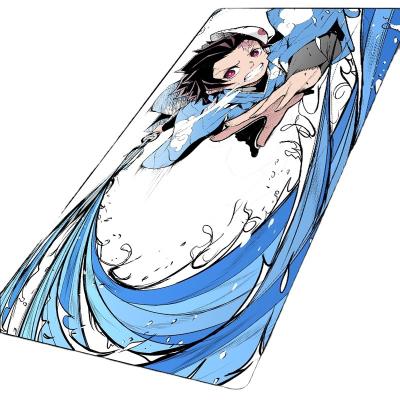 China Game Most Popular Large Custom Rubber Table Mat Anime Custom Mouse Pad Thickening for sale