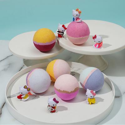China Body Bath Supplies Natural Essential Oil Bath Sea Salt Ball Body Peel Lighting Home Spa Soothing Relax for sale