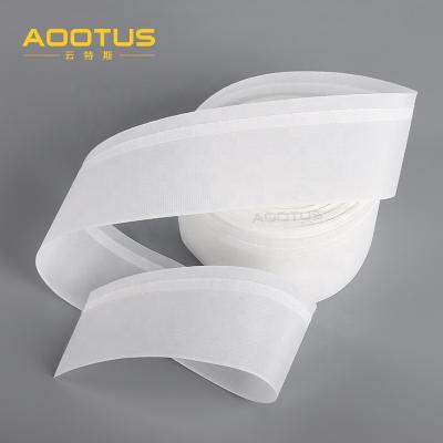 China High Quality Easy Installation 8cm Wave Curtain Tape 100% Polyester S Pleat Curtain Strip For Ripple Pleat Curtain for sale