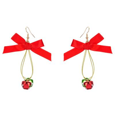 China FASHIONABLE Creative Bell Earrings Color Bell Earrings Christmas Jewelry Women Wholesale Supplier for sale