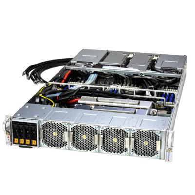 중국 NVIDIA® HGXTM H100 4-GPU/H200 4-GPU 및 4xPCIe Gen 5 슬롯을 갖춘 Supermicro SYS-221GE-TNHT-LCC 2U GPU 서버 판매용