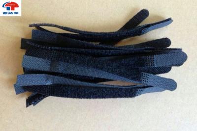 China Black hook and loop tape for sewing , hook & loop fasteners 100% Nylon for sale