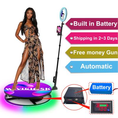 China Basic Configuration / Luxury Configuration Ready Goods Fast Delivery Wedding Auto Selfie 360 Photobooth for sale