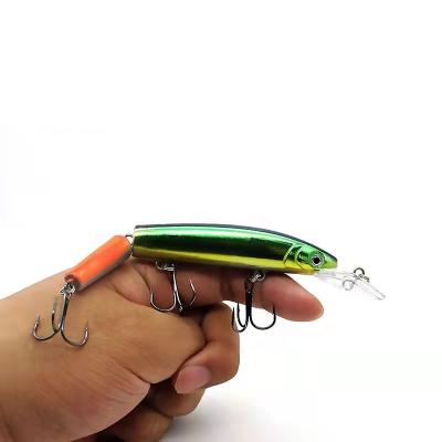 China 147mm 147mm Fishing 15.3g Plastic Lure Jointed Bait Bait Sealelos Peche 2 Section Minnow Pike Wobbler HHM26 for sale