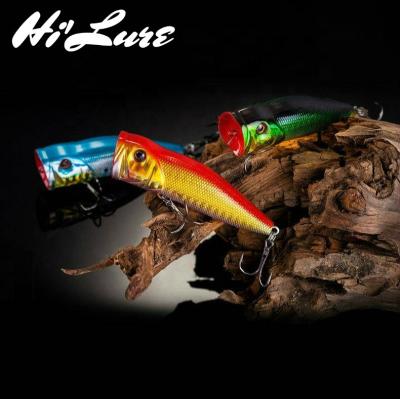 China Topwater Wobbler 8g 70mm/13g 90mm Fresh PESCA HFP02 Fishing ABS Lure Plastic Artificial Snap Bait Snapper for sale