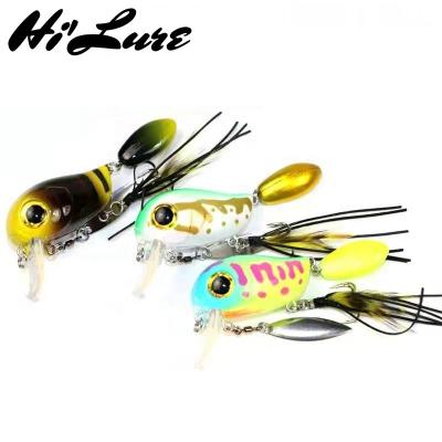 China ABS Plastic 54mm 8g Japan Floating Artificial Crankbait Bass Fishing Surface Wake Bait Tappy isca HHC07 for sale