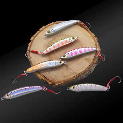 China ABS Plastic Isca Artificial Trout 40mm 3g Japan Mini Sinking Pencil Fishing Lure Baits PESCA Single Hooks HZPE03 for sale