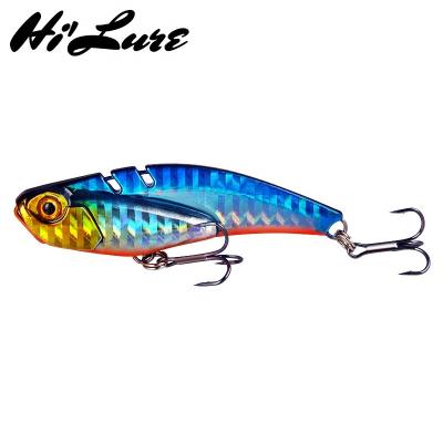 China Hard ABS Plastic 70mm Fishing 20g Lure Vibration Bait Sinking Line Through Steel Wire VIB Bass HXV03 for sale