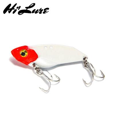 China Metal 7g 10g 15g VIB Fishing Artificial Ice Winter Lure Vibration Crankbait PESCA Lipless HXV02 for sale