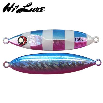 China Silcone 40g 60g 80g 100g Artificial Lead Jig Metal Slow Building Silcone Fishing Lure Groundbait Spangle Blade HBJ04 for sale