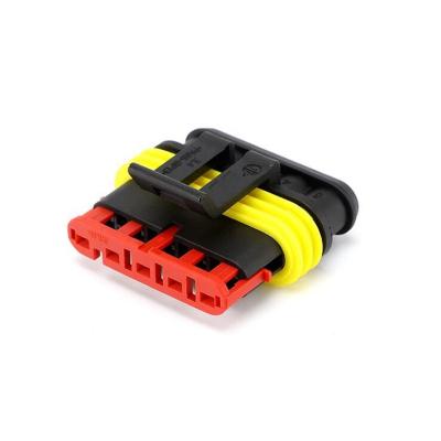China Car 5 Pin Automotive Plug Connector Waterproof Plug Terminal 282089-1 282107-1 for sale