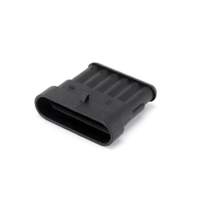 China 282108-1 Amp Connector Waterproof 6 Pin Automotive Male Cable Sheath Quick Connector Plug Terminal for sale