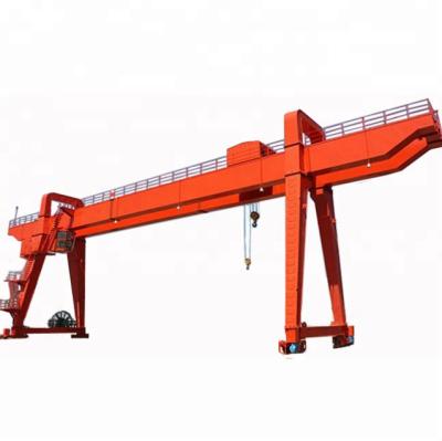 China Gantry Crane Rail Mounted MG Model Double Girder Gantry Crane for sale