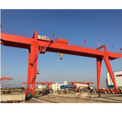 China Double Gantry Crane Heavy Duty Girder Gantry Crane Electric Crane Traveling 50 Tons for sale