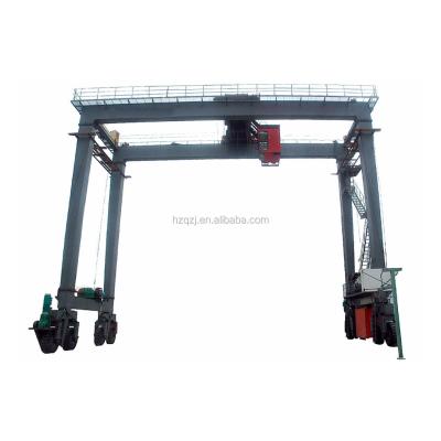China Gantry Crane RTG Rubber Tire Type Container Gantry Crane For Sale for sale
