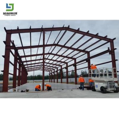 China Prefabricated Materials Steel Structure Workshop Warehouse Steel Structural Building for sale