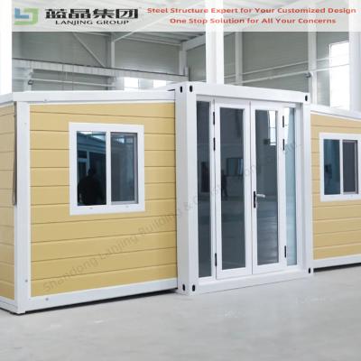 China 20ft 40ft Movable Prefab Modular Homes Expandable Container House for sale