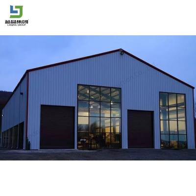 China Prefabricated Light Steel Frame Steel Structural Building Workshop Metal Warehouse for sale