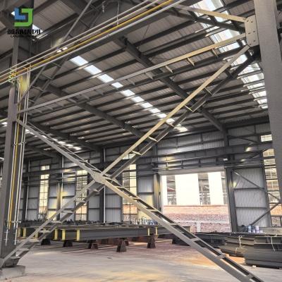 China Export High Quality Prefab Customized Steel Structure Workshop Warehouse Building Garage for sale