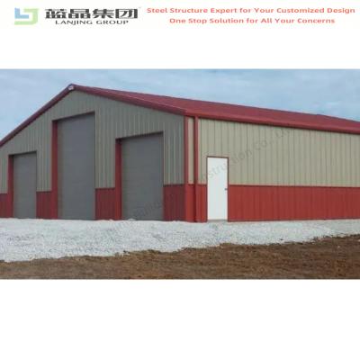 China Prefabricated Steel Building Construction Green Customized Light Steel Structure for sale