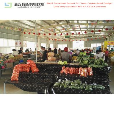 China Prefabricated Materials Steel Structure Stadium Sport Exhibition Hall Workshop Warehouse Mall Storage for sale