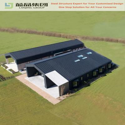 China Customized Prefabricated Steel Building Construction Building Garage Shed Workshop for sale