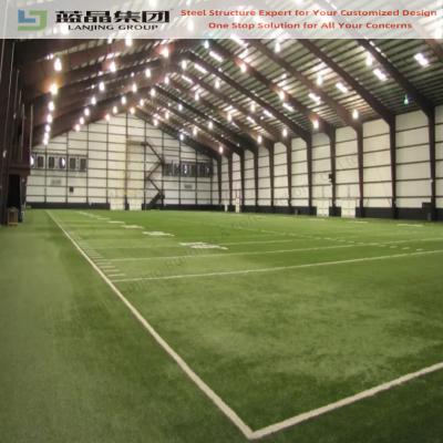China Large Sapce Prefabricated Light Steel Structure Commerical Sport Hall Building Warehouse Workshop Metal Warehouse for sale