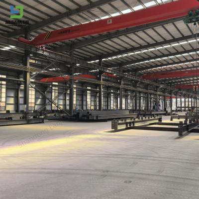 China Customized Colors Steel Building Factory Prefabricated Metal Workshop Light Industrial Steel Structure Building for sale