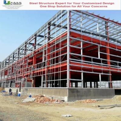 China One Stop Commercial Steel Building Hot Rolled Steel Rigorous Inspection for sale
