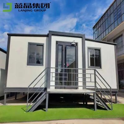 China Quick Assembly Expandable Prefab Container House High Strength Steel for sale