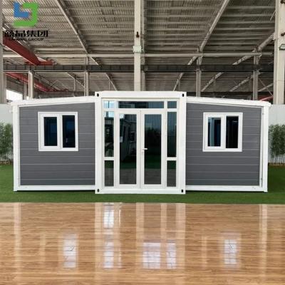 China 20FT 40FT Expandable Container House Double Wing Customized Layout for sale