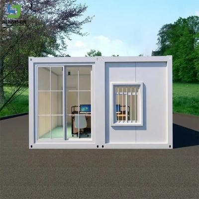 China 3D Modeling Prefab Modular Container House Aluminum Alloy Window for sale