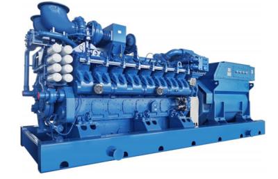 China Gerador de energia a gás com motor Cummins Yuchai 50Hz Frequência de aplicação à venda