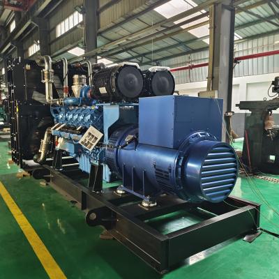 China 1000kVA Cummins gerador a diesel com geração de energia magnética permanente de alta eficiência e desempenho confiável à venda