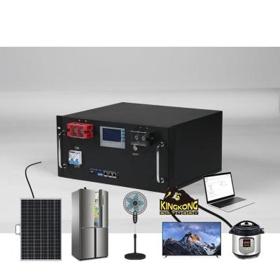 Chine 48V 51.2V 120AH LiFePO4 Accu 48V Serveur Rack Monture LiFePO4 Batterie avec Smart BMS à vendre