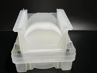 중국 알2O3 99.999% 단일 결정 4 인치 SSP/DSP Dia100mm A 평면 사피르 웨이퍼 기판 판매용