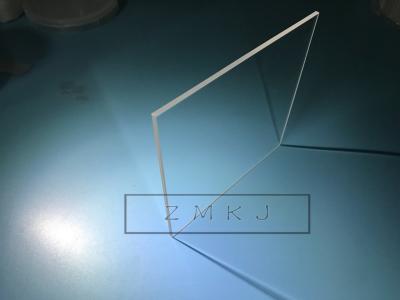 Cina Forma quadrata su misura piatto del quarzo fuso di 120mm x di 120 per luce elettronica in vendita