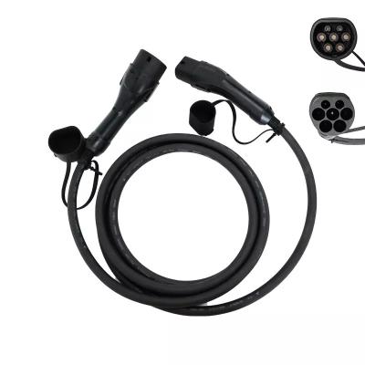 Cina 22kw Type 2 To Type 2 Electric Car Charger Cable Iec 62196-2 Ev Plug in vendita