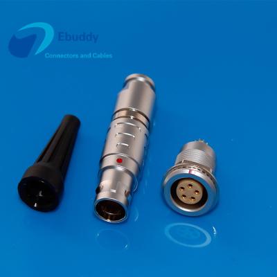 중국 FGG Plug 0B 5 Pin Circular Cable Connectors For Arri Timecode 판매용