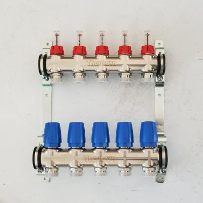 China El múltiple de acero inoxidable de la calefacción por el suelo para los sistemas de la HVAC suela sistemas de calefacción en venta