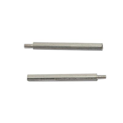 China M2 Hexagon Hex Stud Hole HEX Brass Metal Screw Column Male Female Standoff Spacer For Tighten Connector for sale