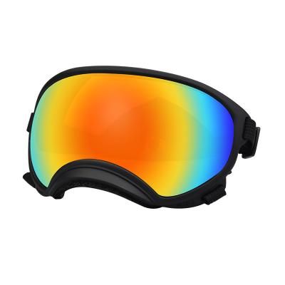 China Large Dog Sunglasses 2022 Viable Clear Dog Eyewear UV Proof Windproof Protective Dogs Goggles for sale