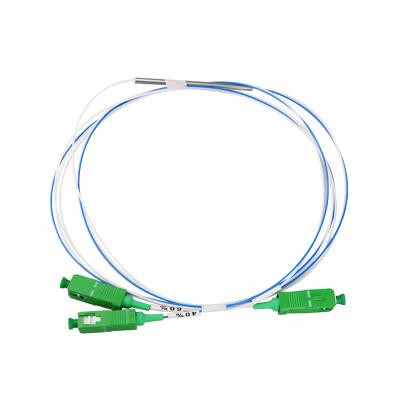Chine 1310/1550nm la Double-fenêtre 0.9mm Mini Tube 1x2 ou 2x2 a fondu le diviseur optique standard unimodal biconique de la chandelle (FBT) à vendre