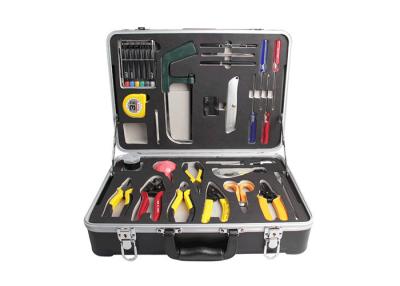 China FTTx 26PCS Fiber Optic Splicing Tool Kit for sale